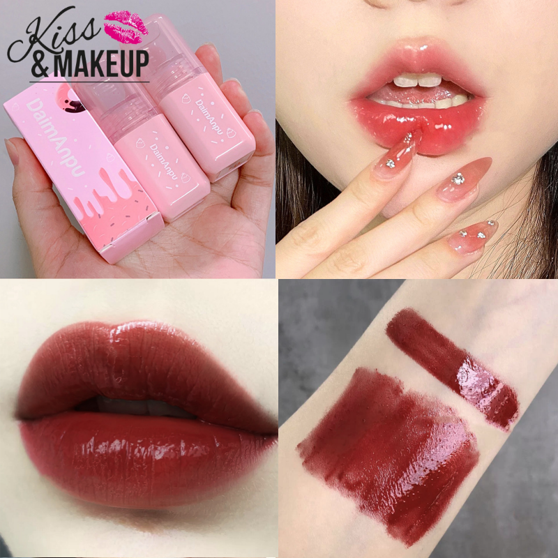 Son bóng daimanpu mịn lì mềm môi lâu trôi son48