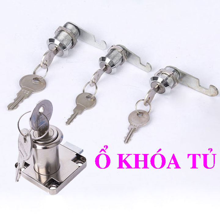 Ổ khóa cửa gỗ Combo 4 Ổ khóa tủ gỗ Khóa cửa Nguyên Việt cao cấp chắc chắn