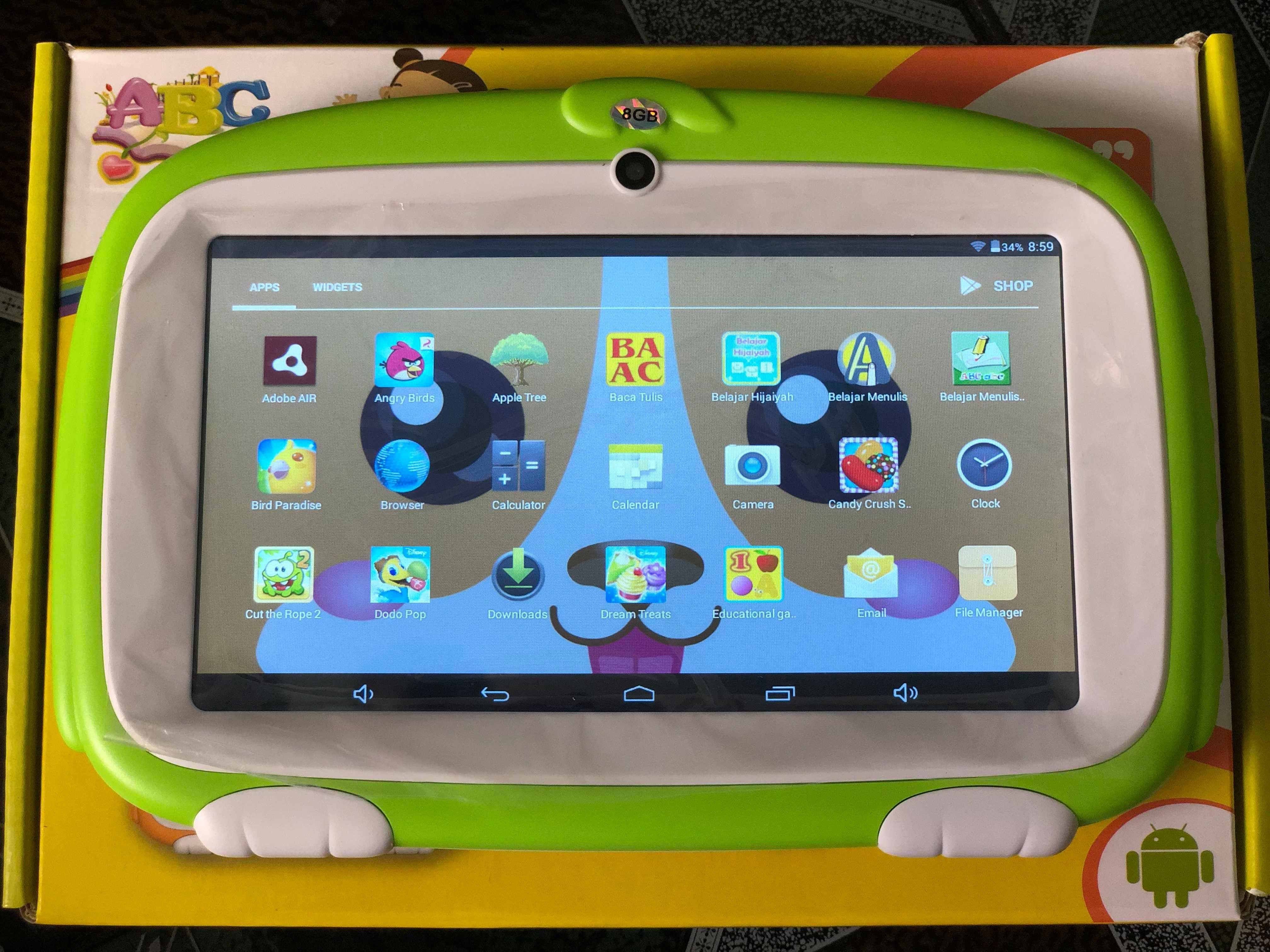 Máy tính bảng giá rẻ  phiên bản cho trẻ em máy mới 100% fullbox