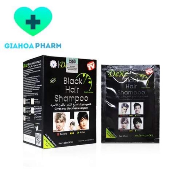 Dầu gội nhuộm tóc dexe