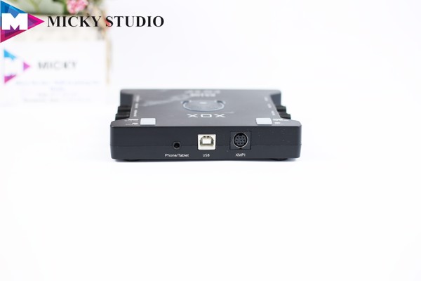 Sound card XOX KS108 cho micro thu âm sound card hát karaoke hát live stream