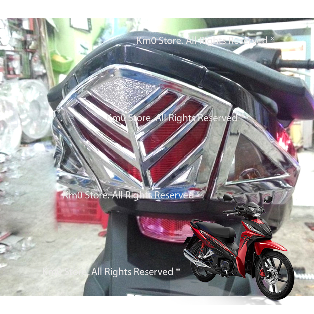 Ốp Đèn Lái, Ốp Xi Nhan Sau Wave RSX 2014 - 2024 Nhựa Xi VT32