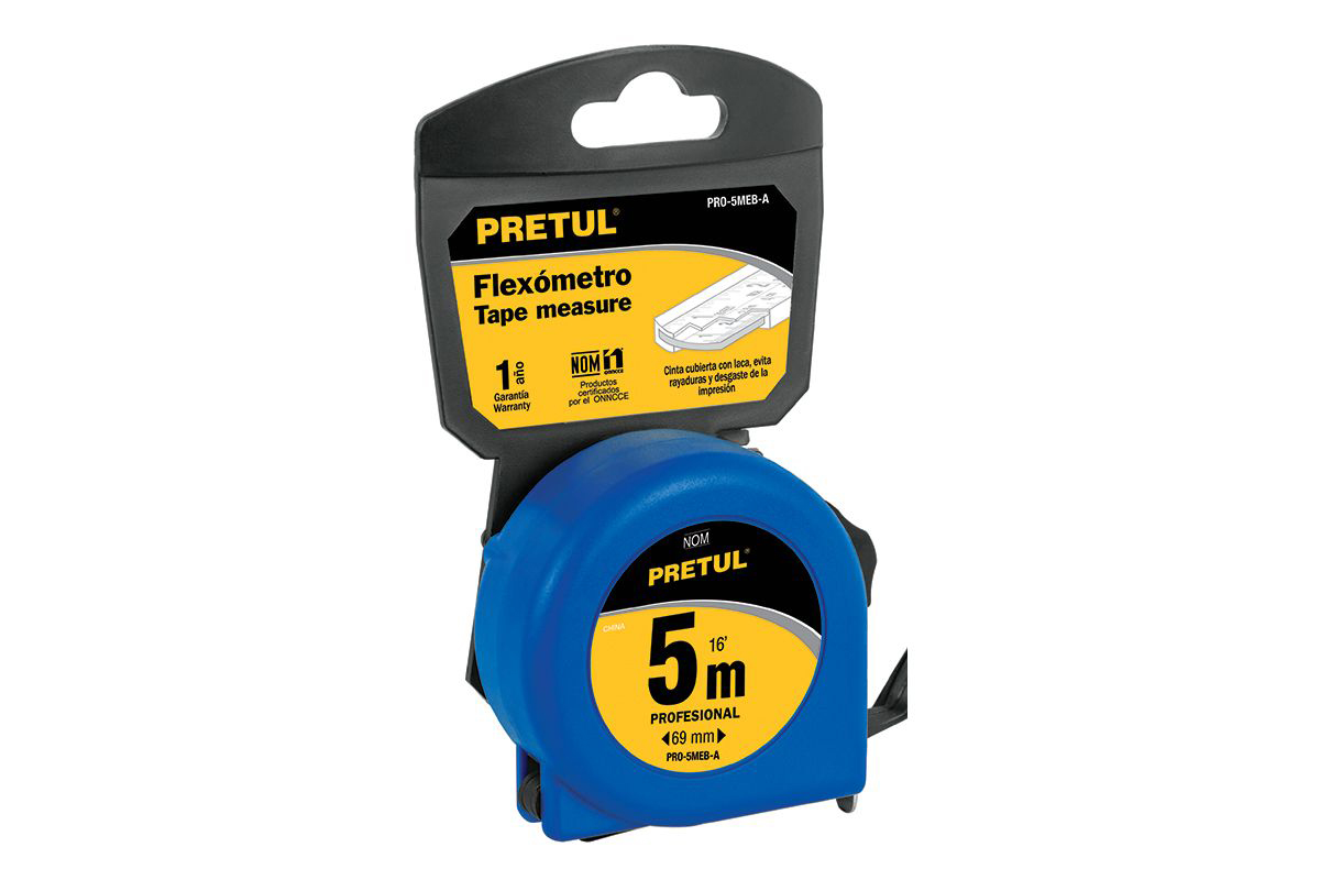 Thước cuộn thép 5m màu xanh pro-5meb-a pretul - 21610