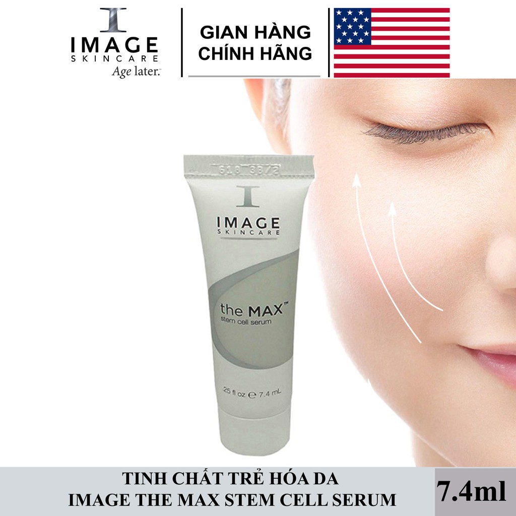 Tinh chất trẻ hóa da - image the max stem cell serum 7.4ml