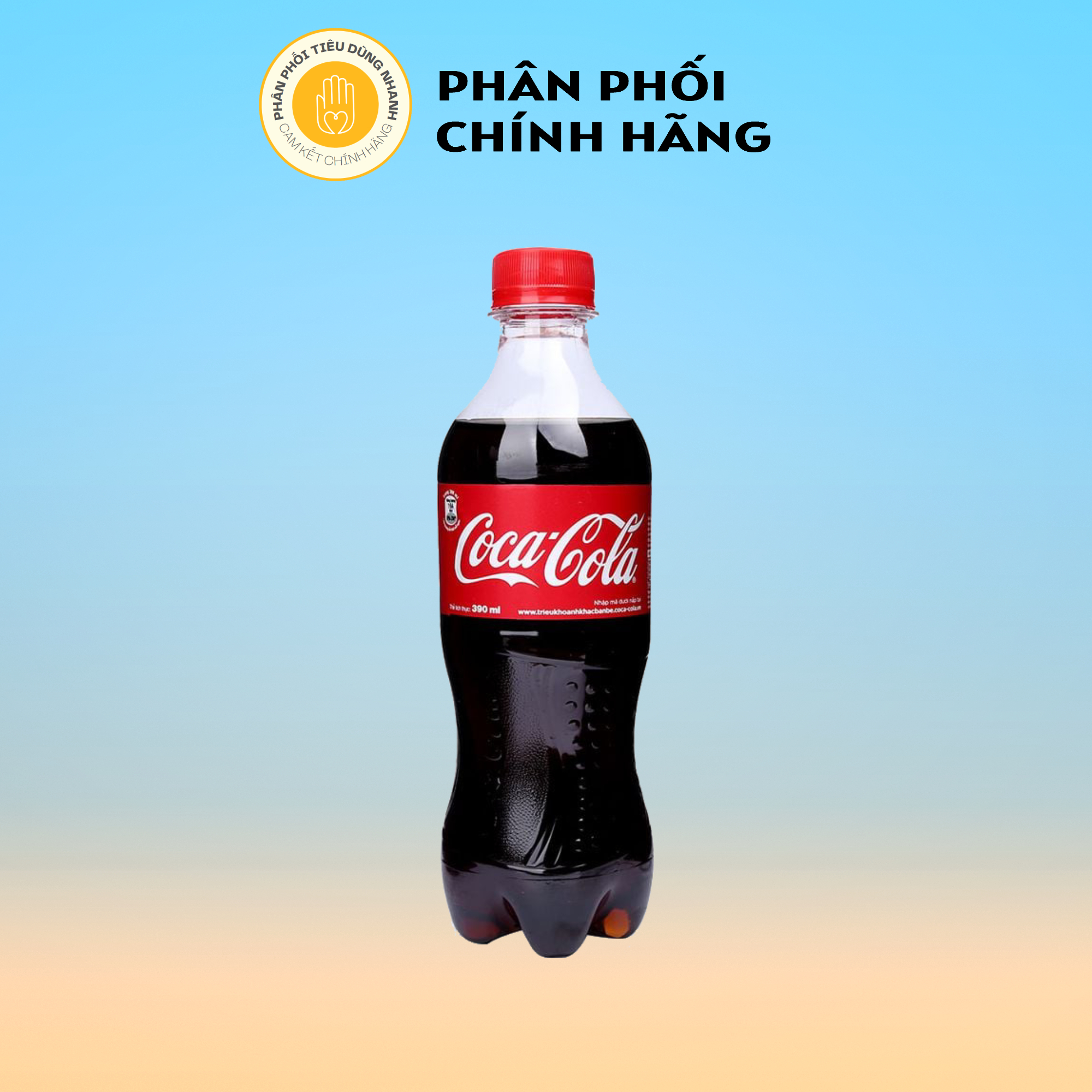 Nước Giải Khát Coca Cola 390ml/Chai