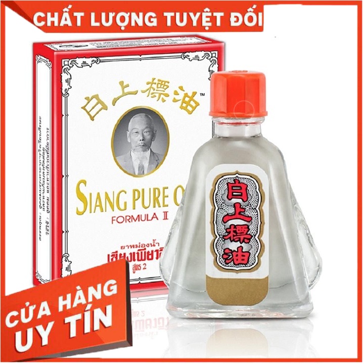 Dầu ông già thái lan nước trắng siang pure 3cc chính hãng thái lan