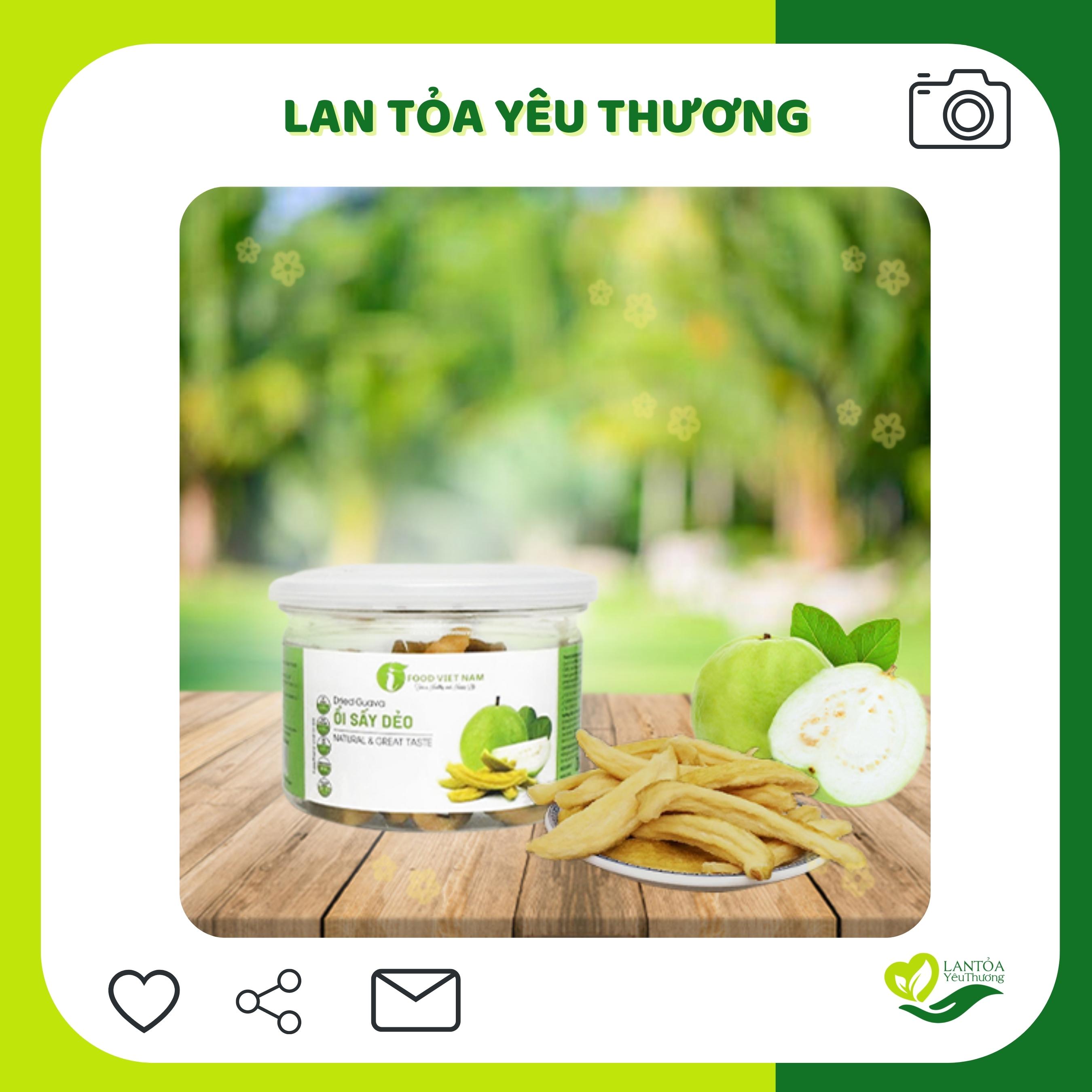 Ổi trắng sấy dẻo thơm ngon dinh dưỡng Ifood 100g