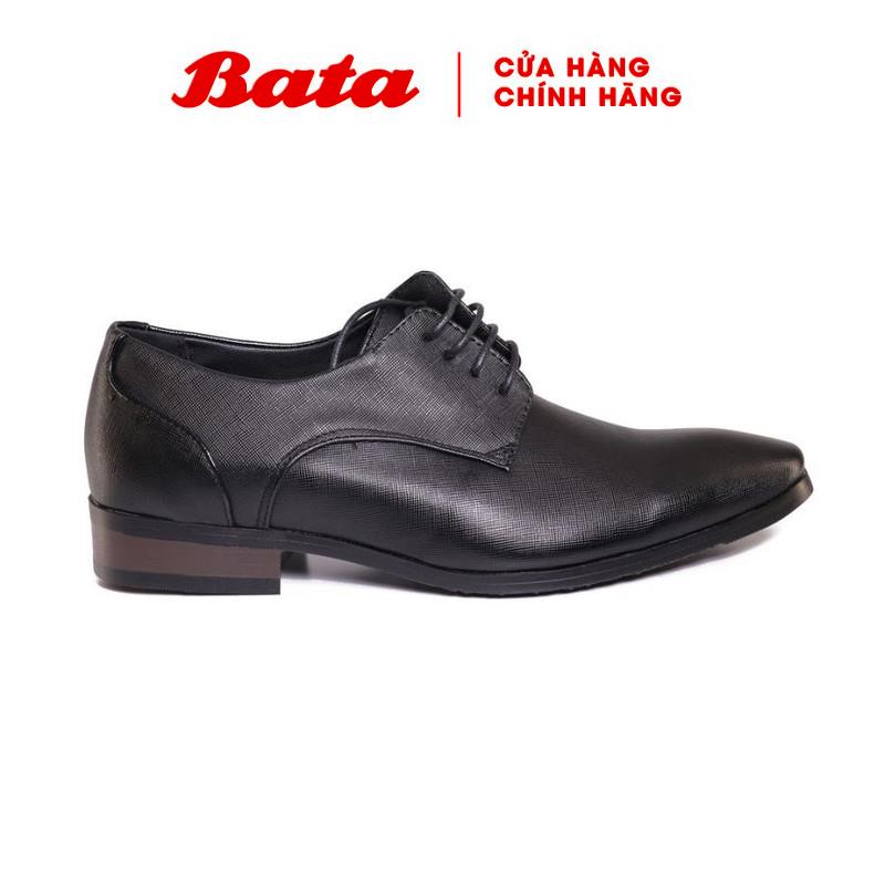Giày tây công sở nam bata 821-6473 - đen