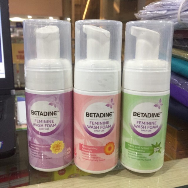 Bọt Vệ Sinh Phụ Nữ Betadine 100ml (Tím)