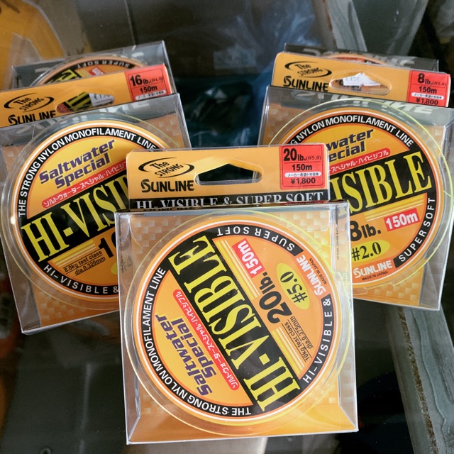 Cước câu cá siêu bền giá rẻ SUNLINE Thương hiệu nhật bản