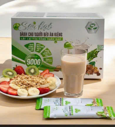 SỮA HẠT CHO NGƯỜI BÉO ĂN KIÊNG ( HỘP 900 GR- 36 GÓI)