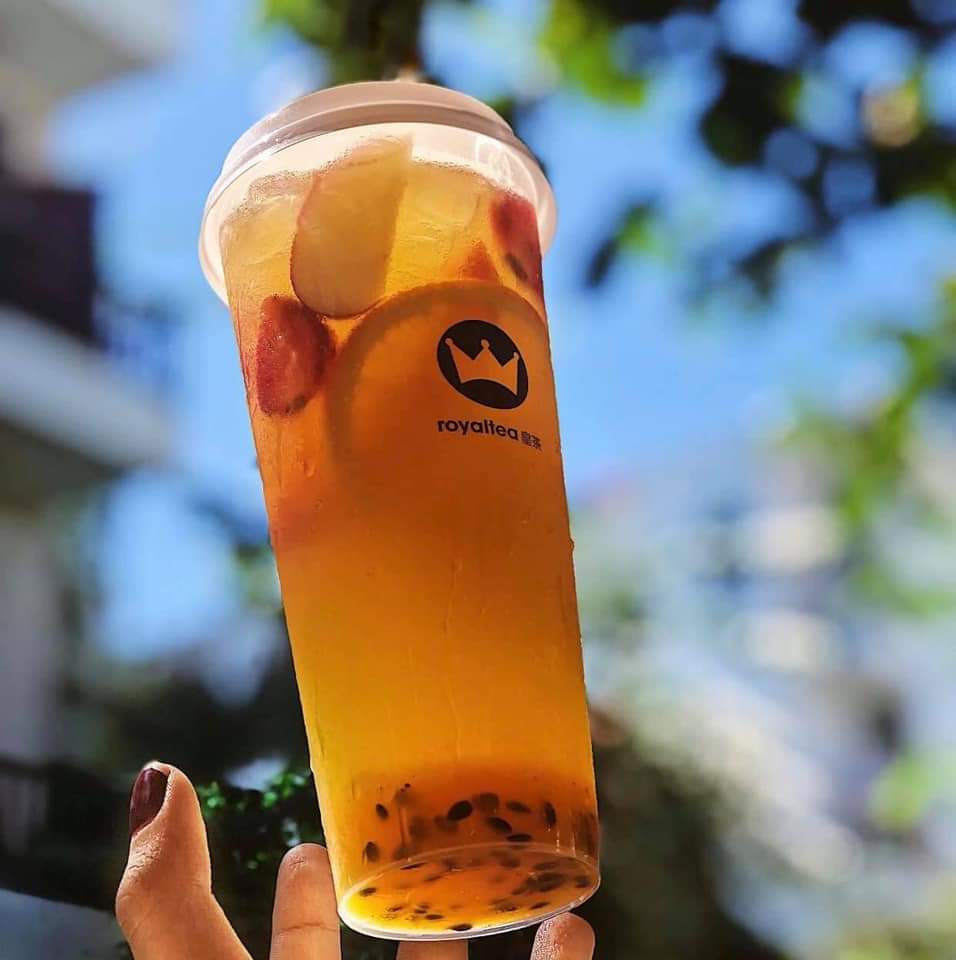 ⚡FREESHIP⚡ TRÀ TRÁI CÂY ROYALTEA ĐẶC BIỆT FULL TOPPING TỰ PHA 17 PHÚT [CHÍNH HÃNG] ROYALTEA VIỆT NAM