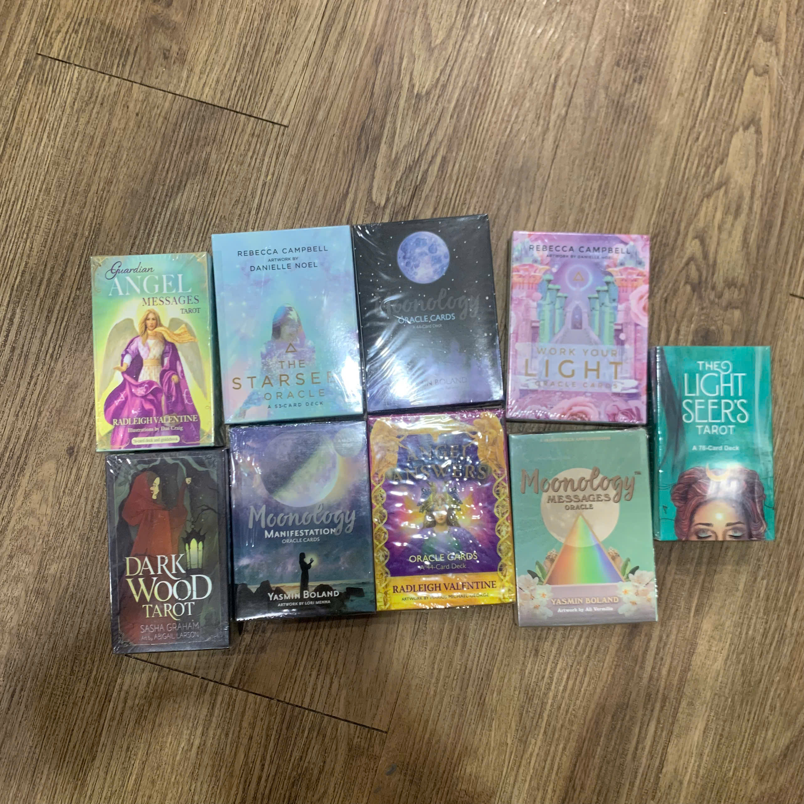 THANH LÝ TAROT BỘ BÓI BÀI ORACLE LENORMAND CÁC LOẠI WAITE SMITH BẢN TIẾNG ANH