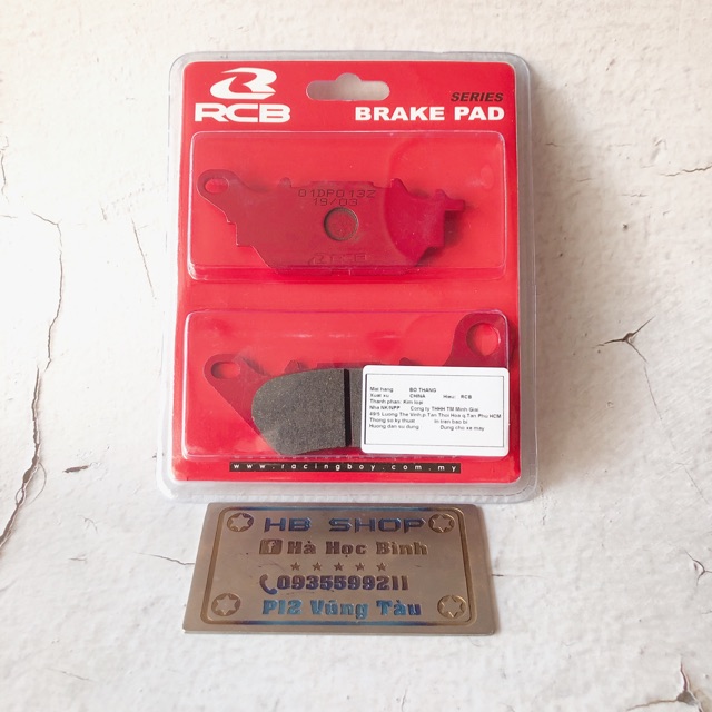 Bố thắng chín hãng rcb xe exciter 135 đĩa trước