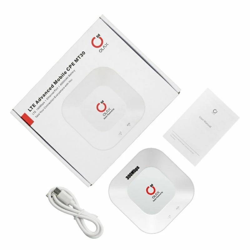 Củ phát sóng wifi tốc độ cao từ sim 3g 4g olax mt30 thiết kế phù hợp nhỏ gọn dễ sử dụng