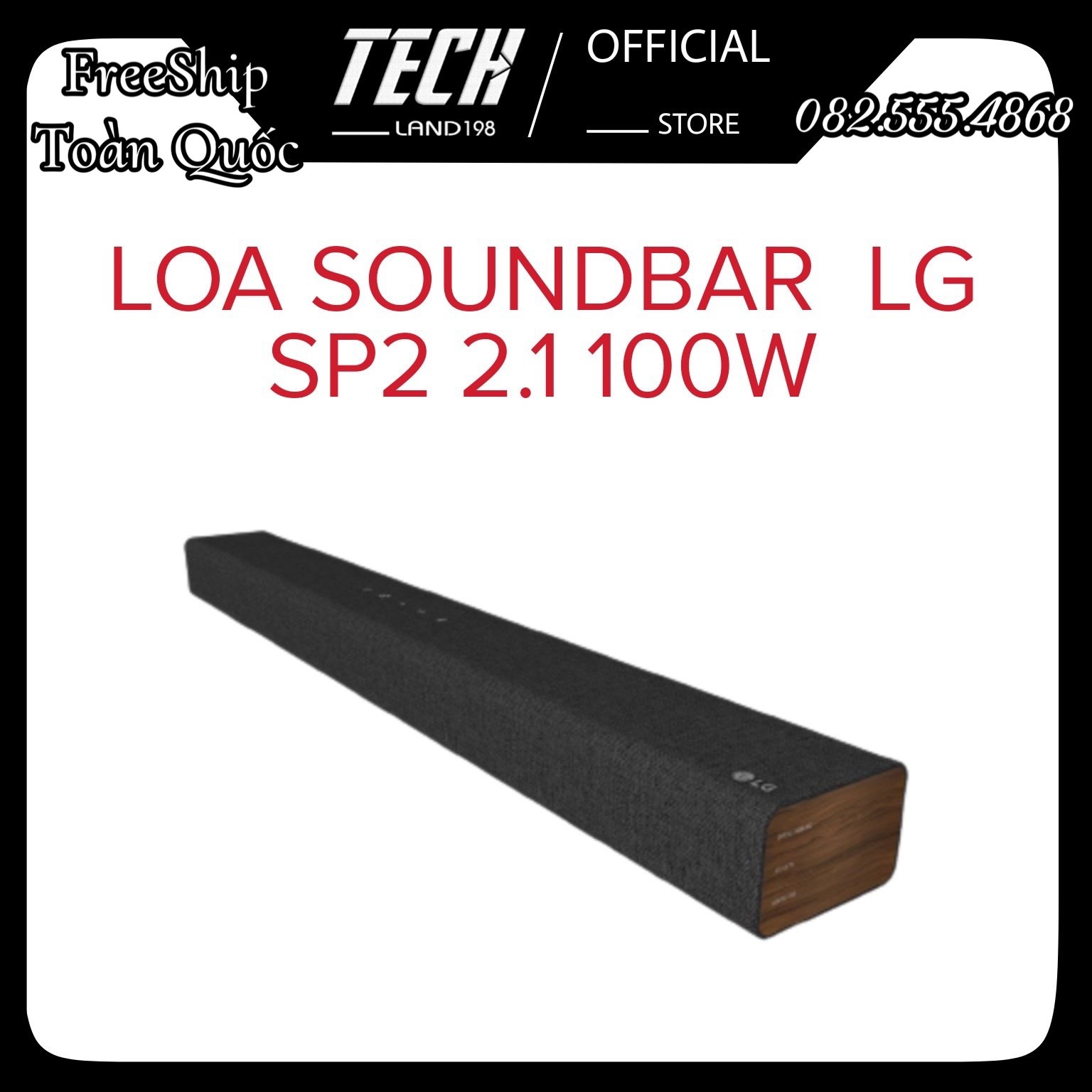 [FREE SHIP TOÀN QUỐC] Loa soundbar LG SP2  2.1 100W - Hàng chính hãng
