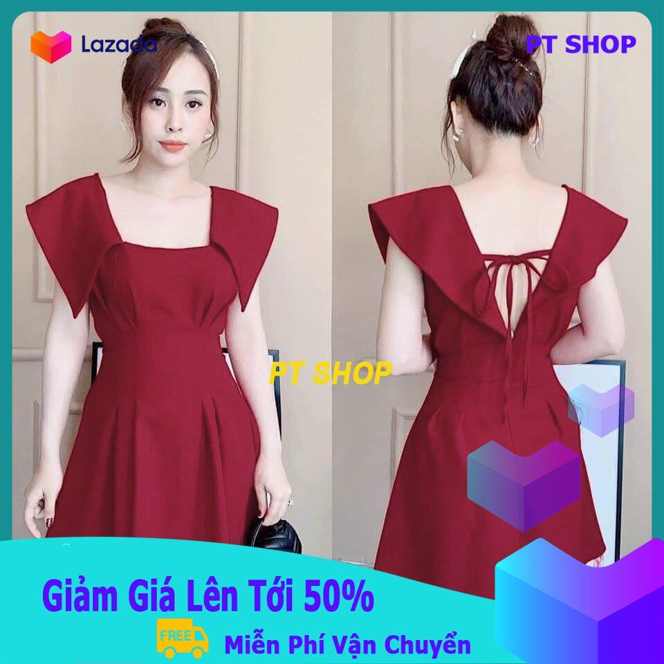 Đầm cua lại vợ bầu cực xinh thời trang pt shop