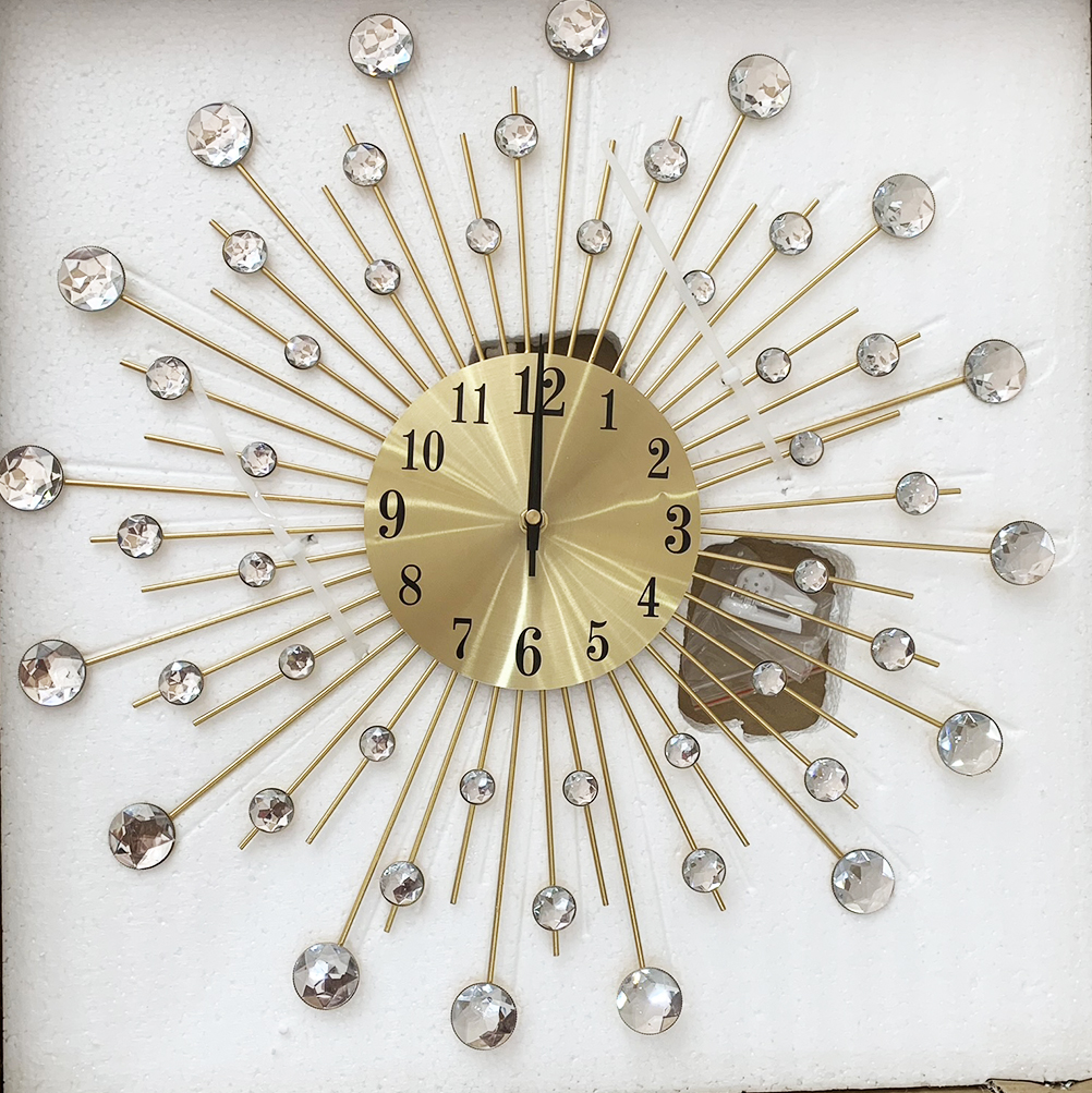 [Bảo hành 3 năm chính hãng] Đồng hồ Con Công  - ĐỒng hồ Treo Tường Mặt trời - Đồng hồ trang trí nghệ thuật MT38 MT50 MT60