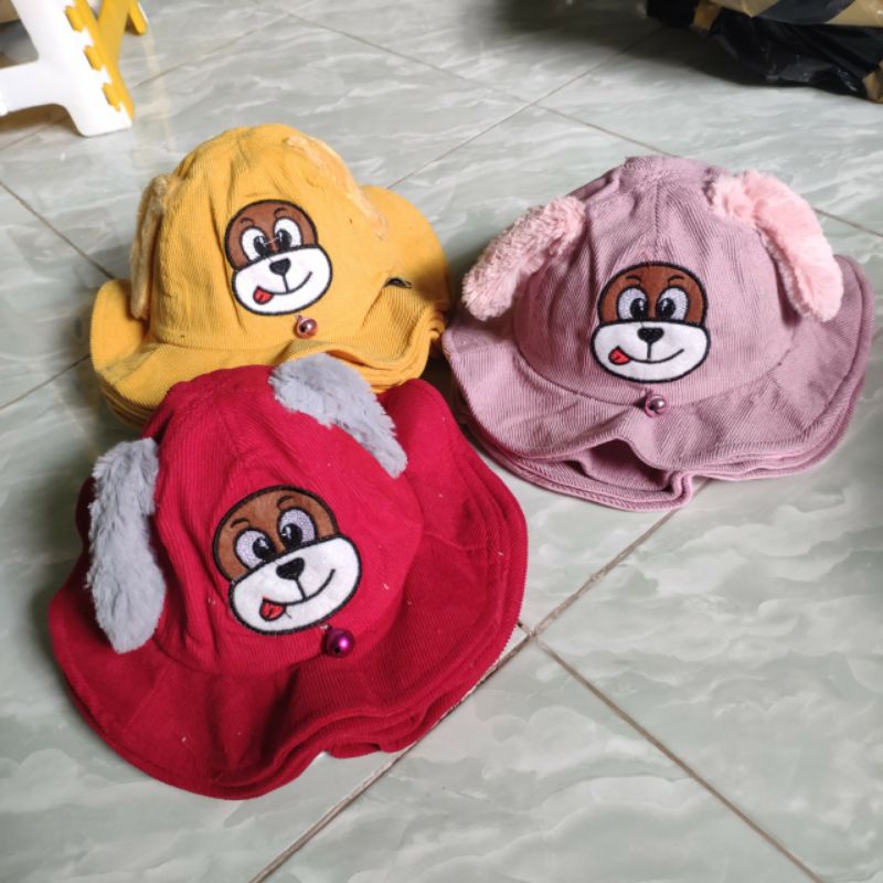 Nón vành chuông leng keng cho bé 1-3 tuổi