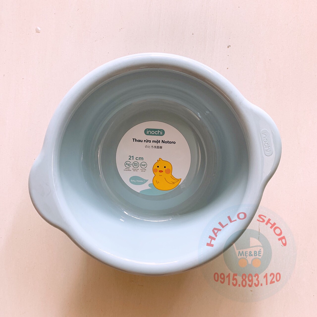???? thau rửa mặt notoro 21cm - inochi