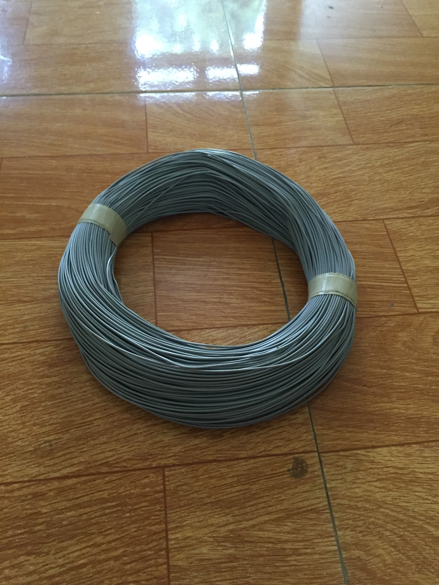 Dây điện nhật 0,5mm 100m màu xám