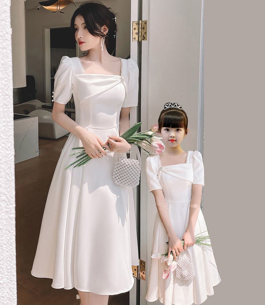 Đầm mẹ và bé bán riêng fullsize - baby kid cao cấp