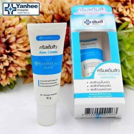 Kem hỗ trợ Trị Mụn Yanhee Acne Cream (10g), Hàng Nội Địa Tem Vàng, Sạch Mụn Đầu Đen, Mụn Bọc, Mụn Cám, Giúp Vùng Da Mụn Hết Thâm, MỊn Màng, mẫu mới bao bì mới