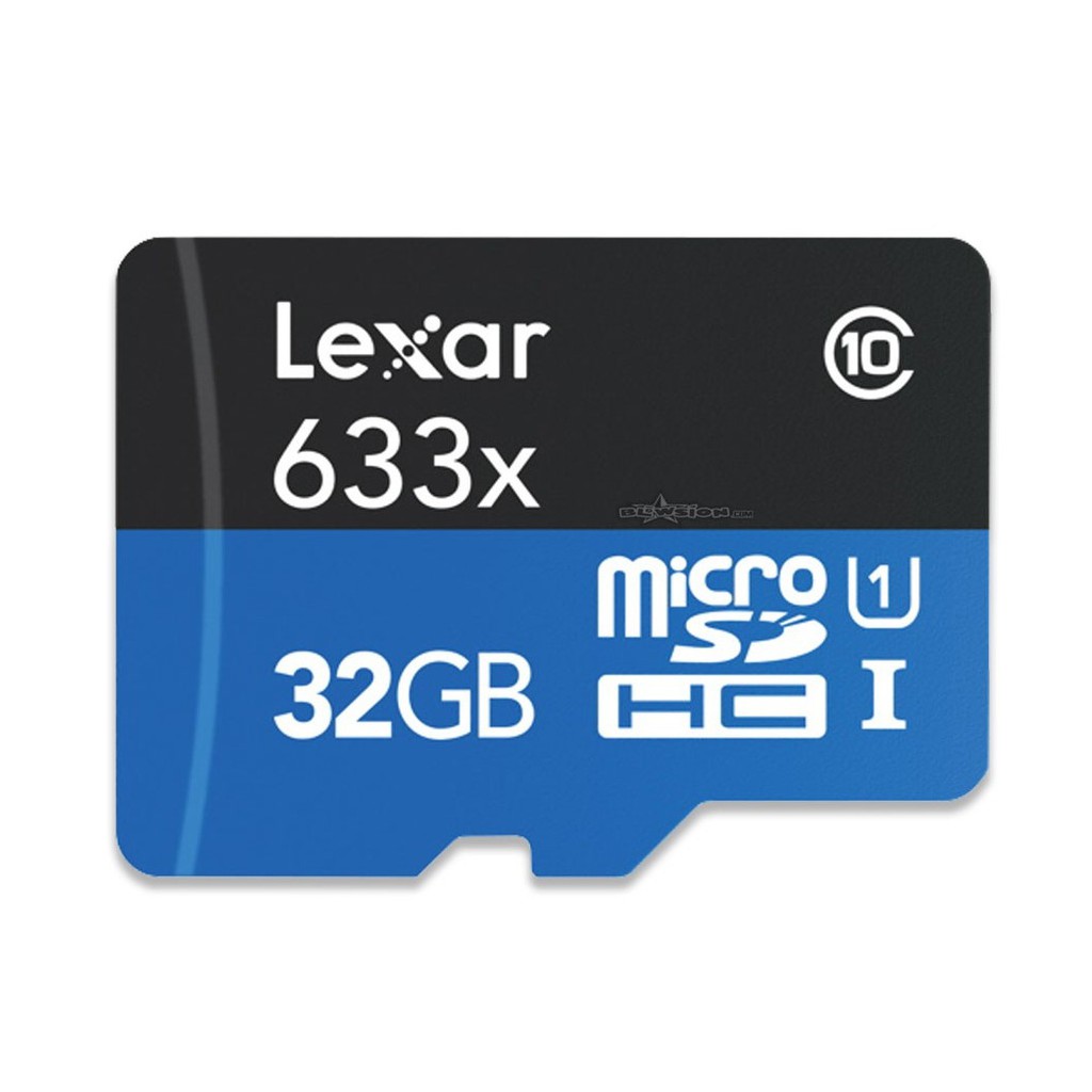 Thẻ nhớ micro sd lexar 512gb 256gb 128gb 64gb 32gb 633x class 10 - thương hiệu usa