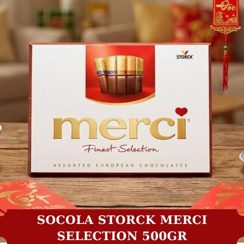 TẾT KẸO SOCOLA STORCK MERCI SELECTION 500GR - 15409
