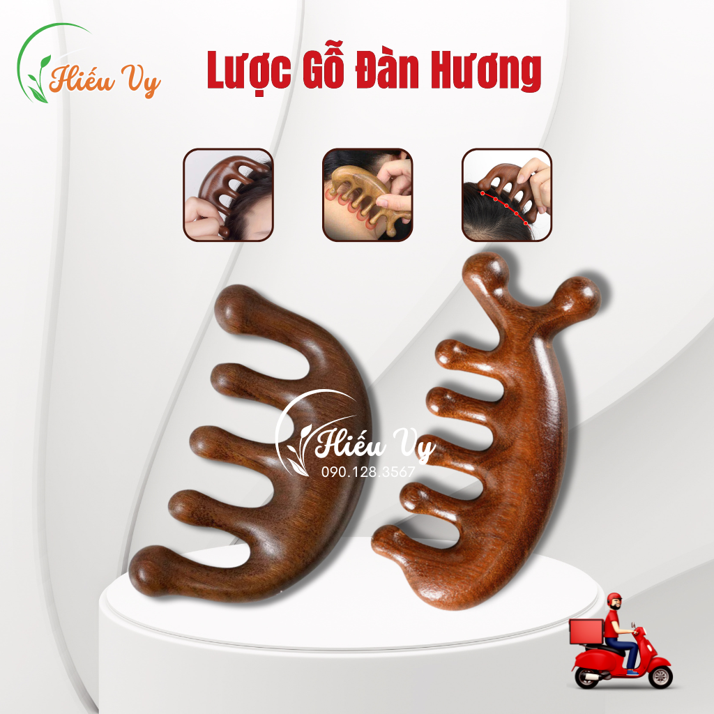 Lược gỗ đàn hương