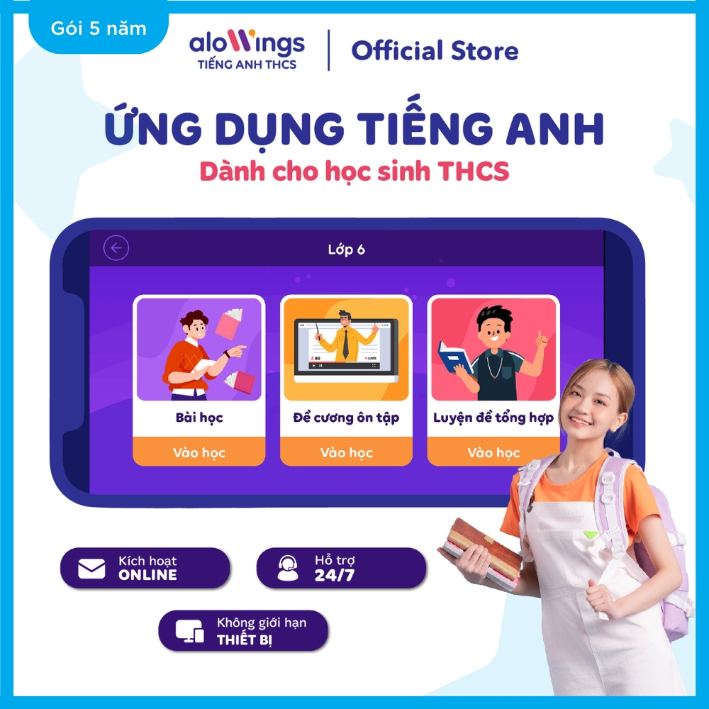 ALOKIDDY và ALOWINGS Tiếng Anh