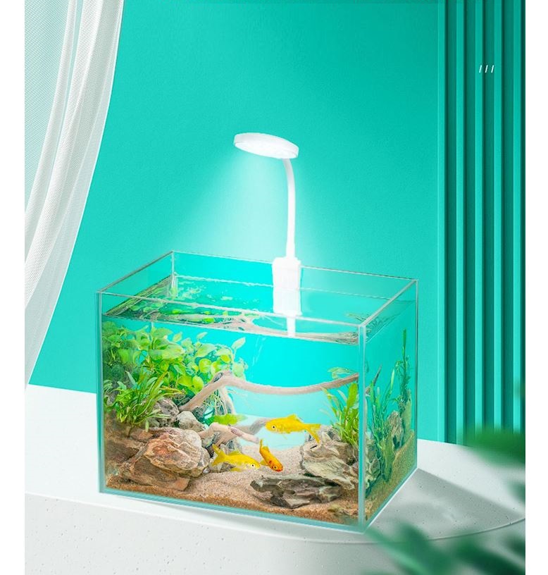 Đèn led Jeneca D1s kẹp miệng kính cho bể cá cảnh