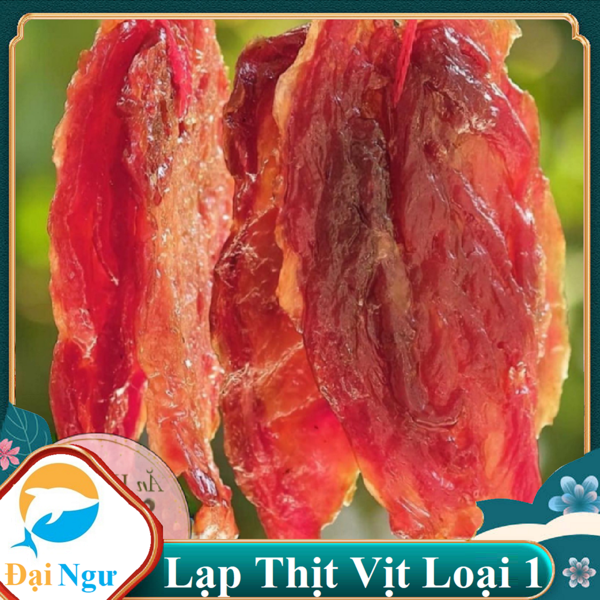 Lạp vịt loại 1 đặc sản 500gr- thơm ngon nức lòng ---đại ngư