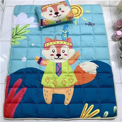 Bộ nệm + gối nằm hoạt hình cho bé, quà sữa nan- bộ mền gối ôm voi con nutren cho bé-bộ mền gối cho bé hình chúa bồ sữa friso