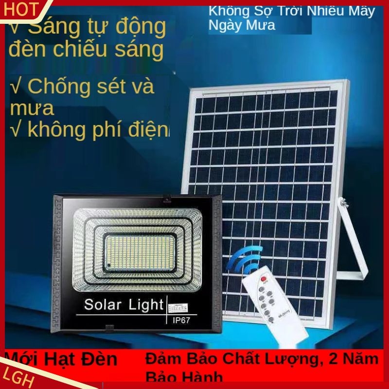 Đèn led năng lượng mặt trời 25w 45w 80w 100w pin năng lượng mặt trời bóng đèn led