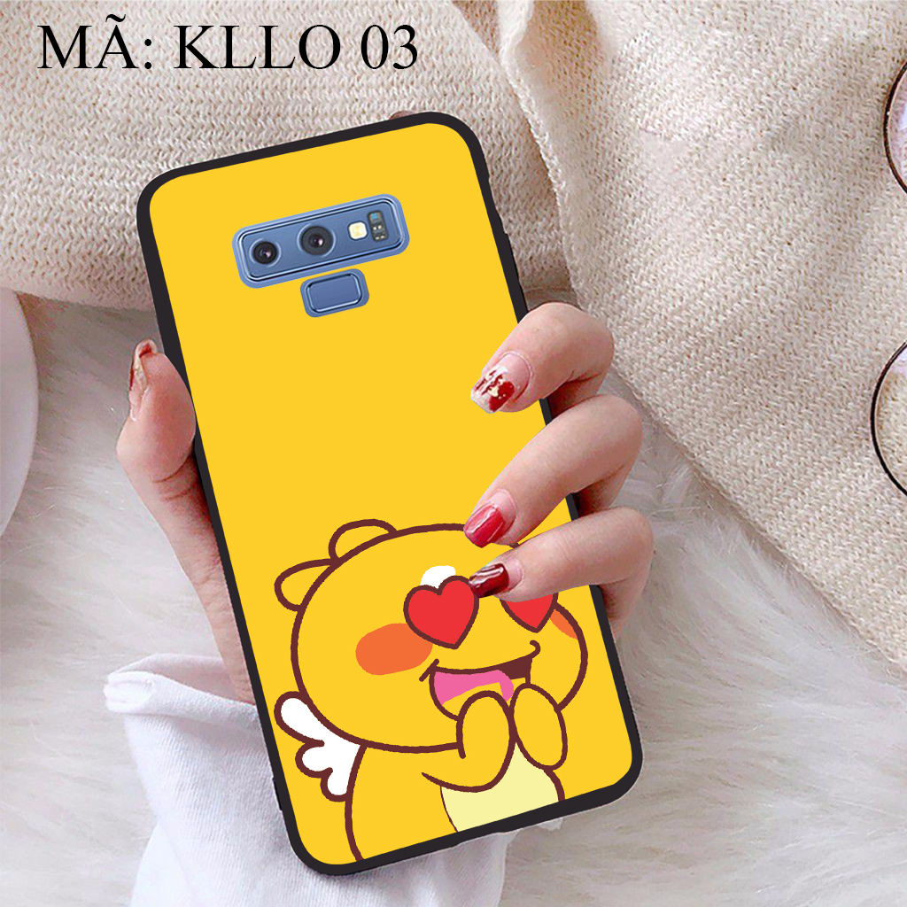 Ốp lưng iCase dành cho Samsung Galaxy Note 9 viền dẻo TPU BST Khủng Long Lai Ong