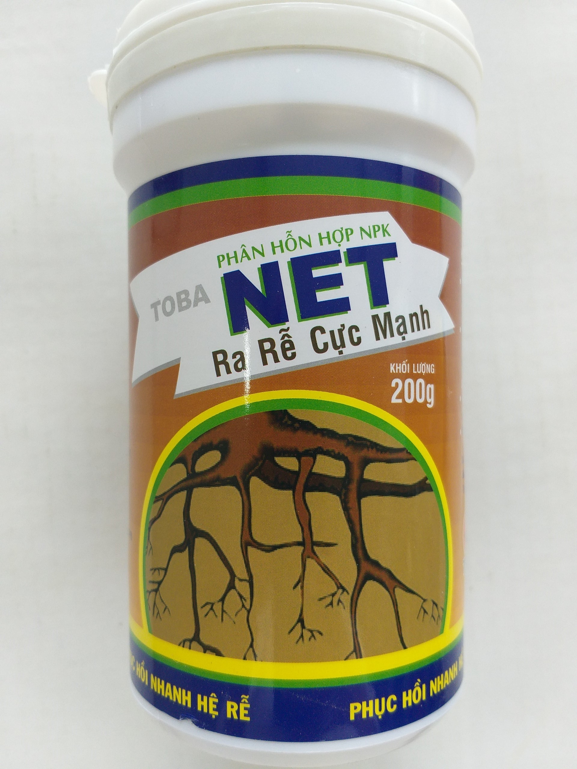 Phân bón hỗn hợp npk toba net - 200gr
