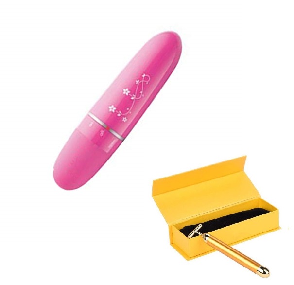 [Combo 2 máy] Massage mắt mini cầm tay 208 - Electric Mini Vibrations Pouch Eye Massage Pen (Bút Massage mini cầm tay, máy mát xa mắt mini)