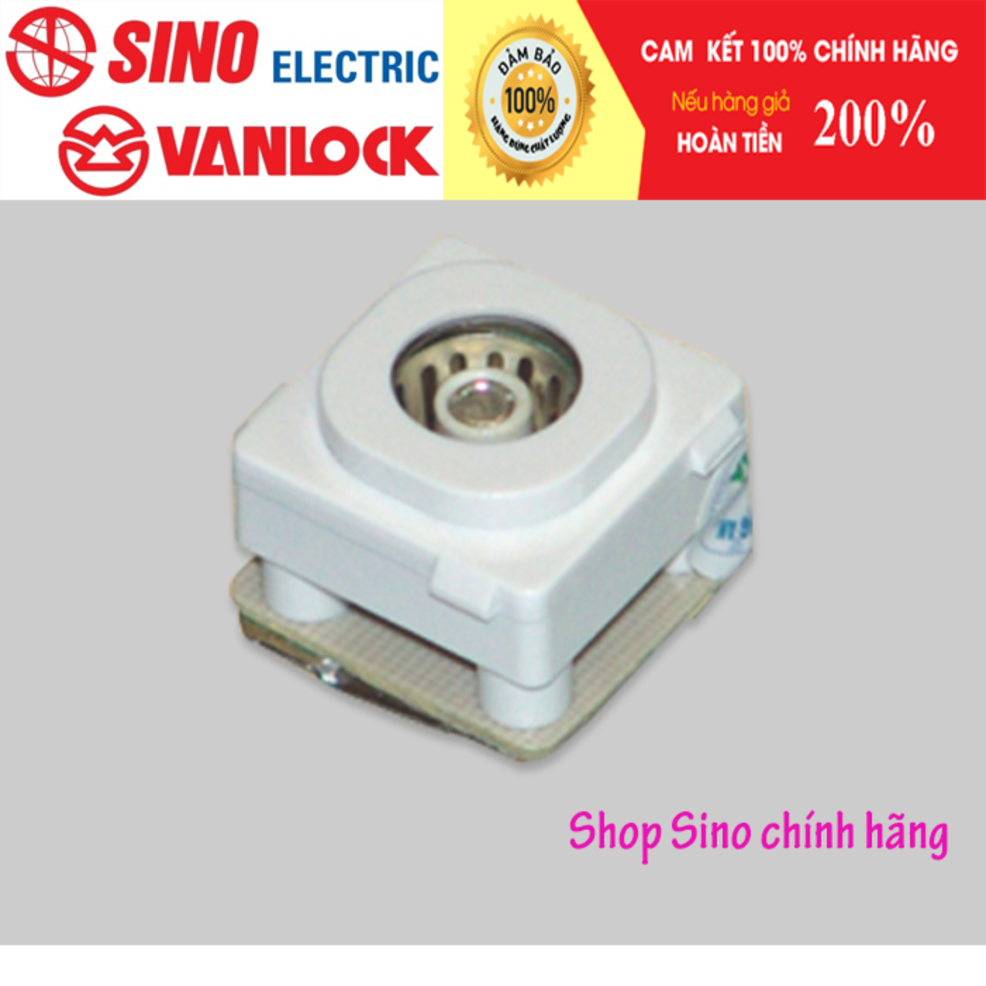 Hạt Ổ Cắm Tivi Sino Vanlock -  Model: S30TV75MS