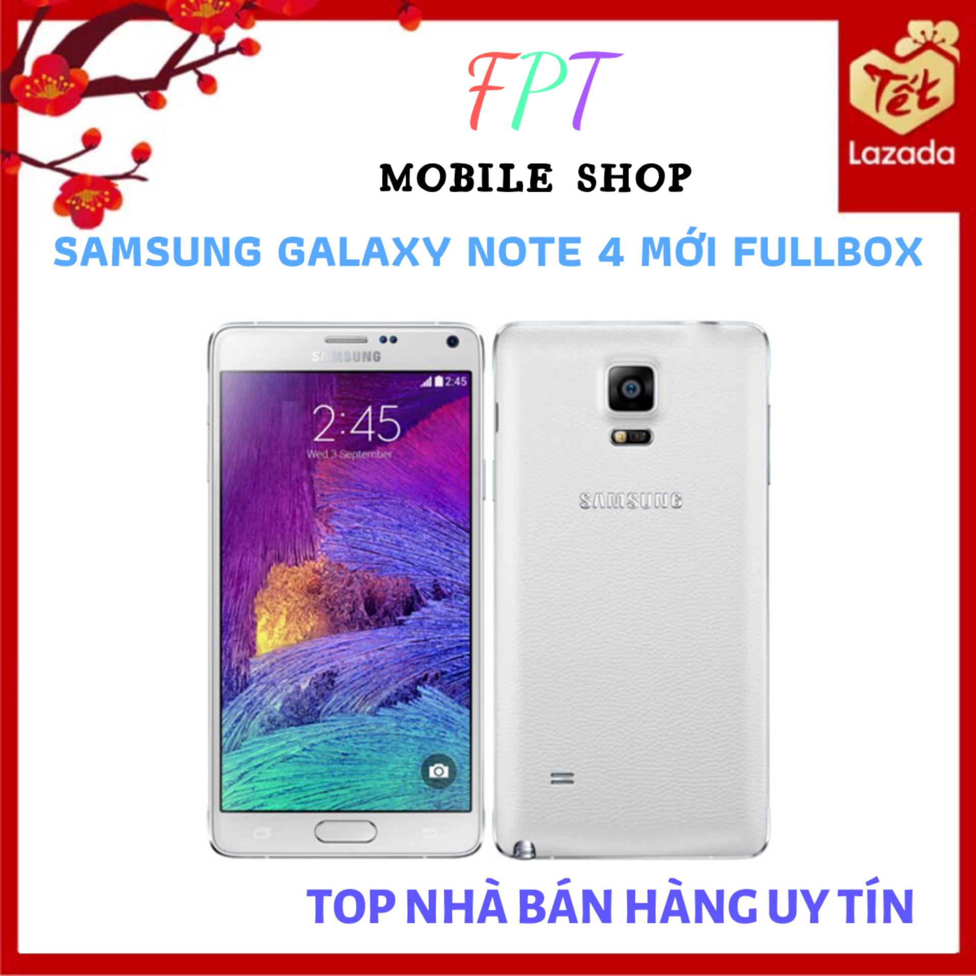 [HCM]SAMSUNG GALAXY NOTE 4 FULLBOX MỚI NGUYÊN ZIN CHIẾN GAME MƯỢT