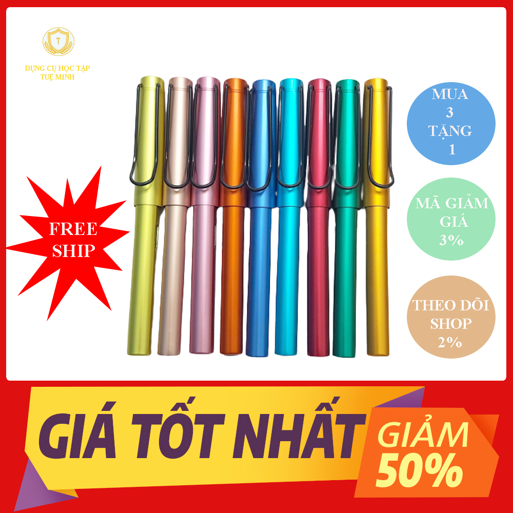 [HCM]Bút Máy Luyện Chữ T01 , Ngòi Kim Tinh Lá Tre , Tạo Nét Thanh Nét Đậm Tự Nhiên, Ngòi Không Rỉ- Dụng cụ học tập Tuệ Minh