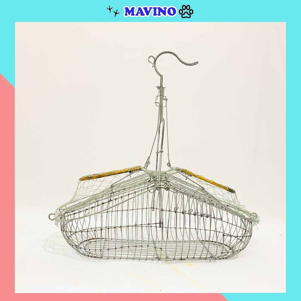 [Hoàn Tiền 10%] Lồng bẫy chim khuyên, chào mào chất liệu kẽm cao cấp siêu nhạy giá rẻ
