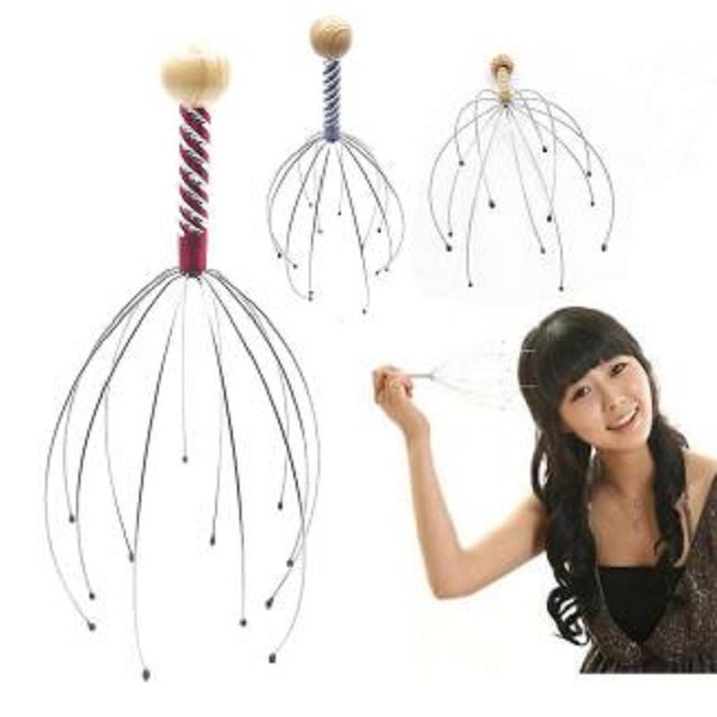 Dụng cụ massage đầu chân bạch tuộc 12 đầu