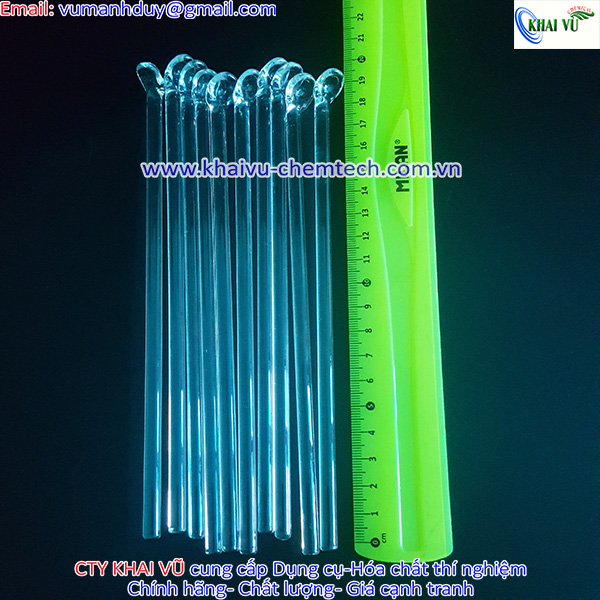 [HCM]Muỗng lấy hoá chất thuỷ tinh