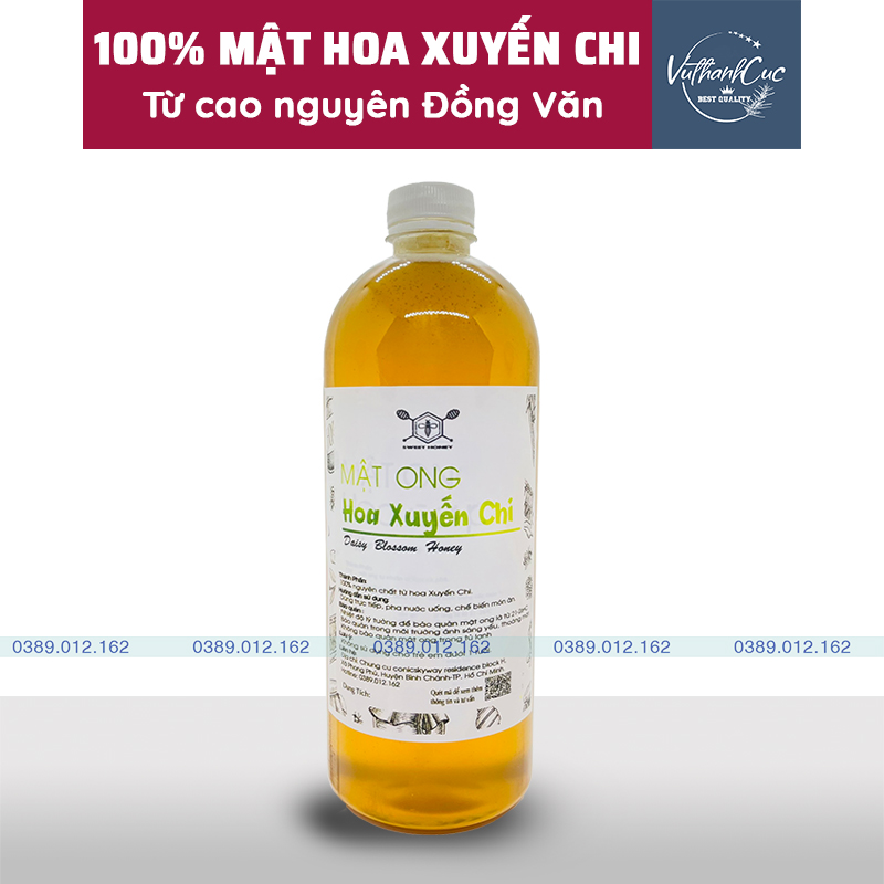 Mật ong hoa xuyến chi 100% nguyên chất
