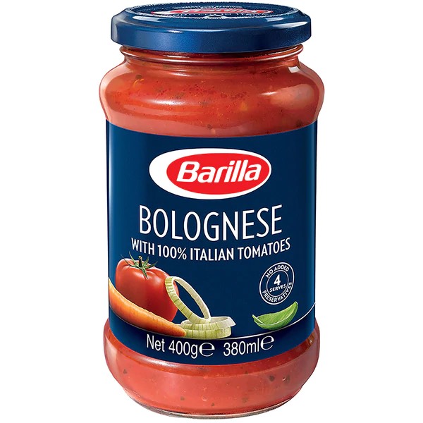 Sốt cà chua thịt Bolognese hiệu Barilla 400g