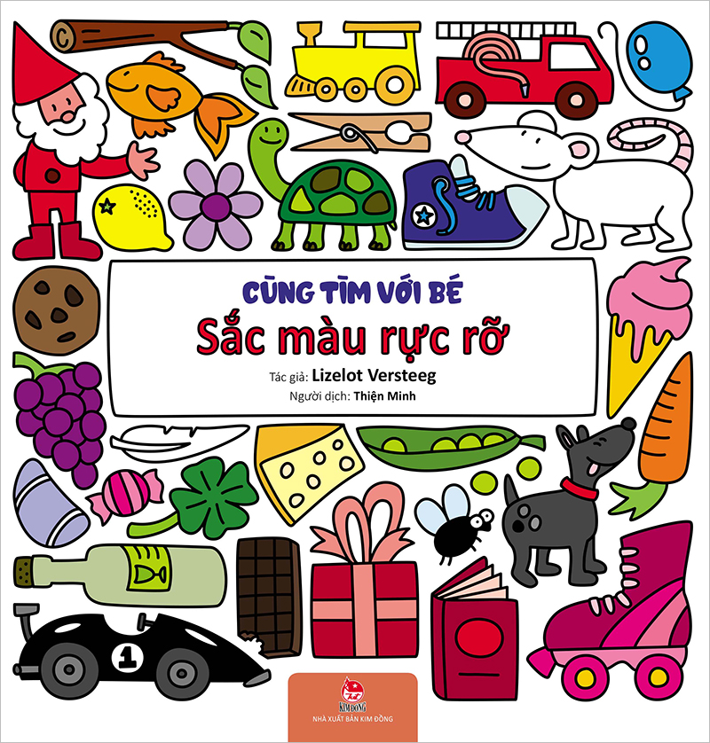 Kim Đồng - Cùng tìm với bé - Sắc màu rực rỡ