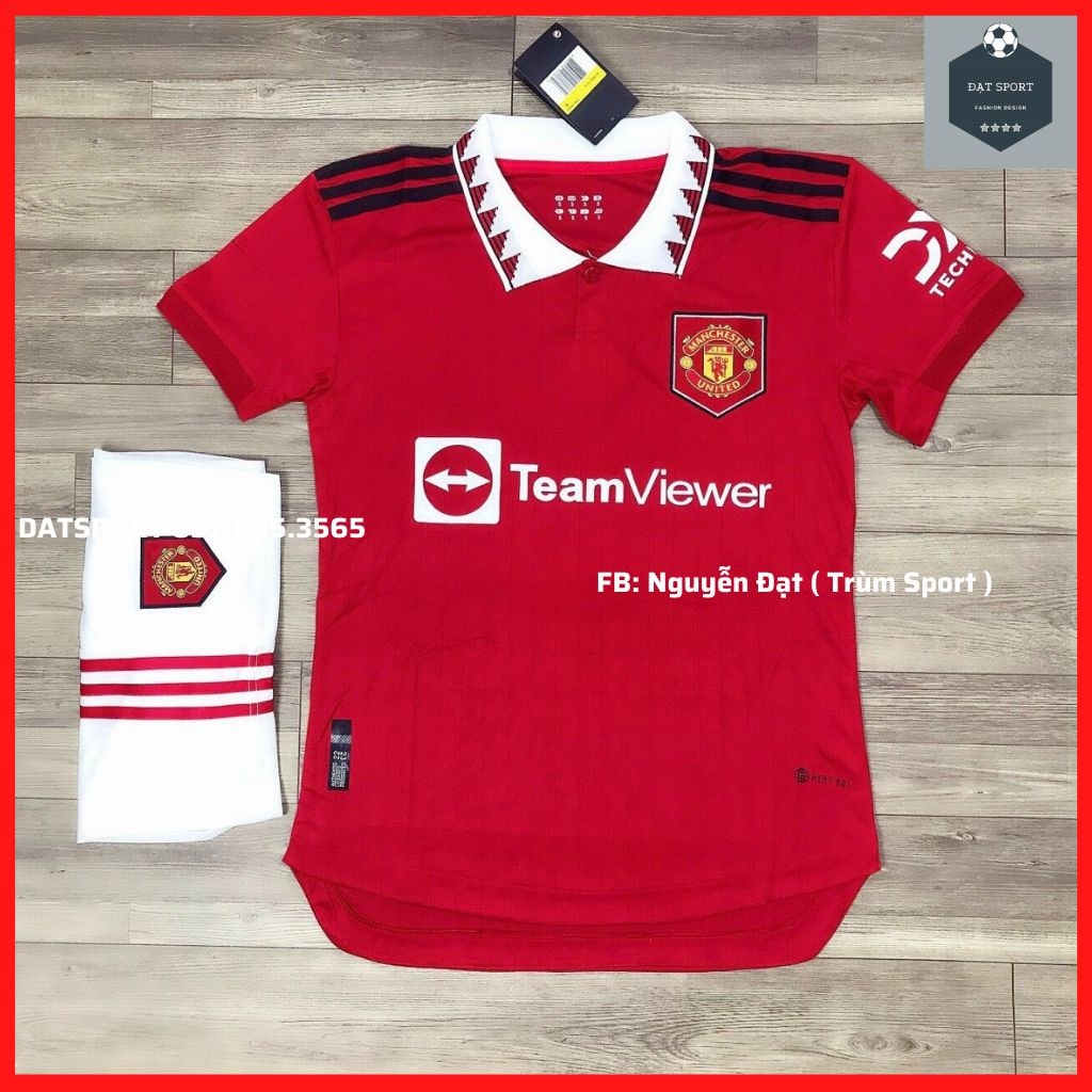 ₪ Áo Bóng Đá Mu 2021/22⚡Freeship⚡Bộ Quần Áo Bóng Đá CLB Manchester United. Hàng Gai Thái Cao Cấp Siêu Nhẹ-SFreeship