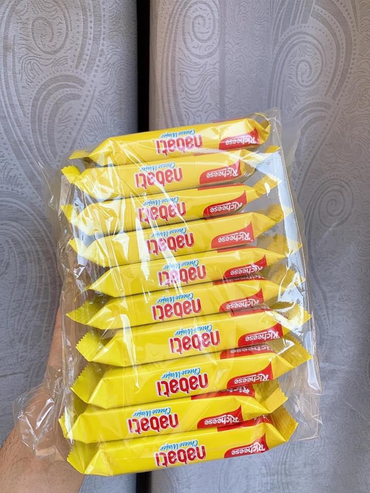 Bịch 10 gói bánh nabati vị fomai siêu ngon xốp giòn