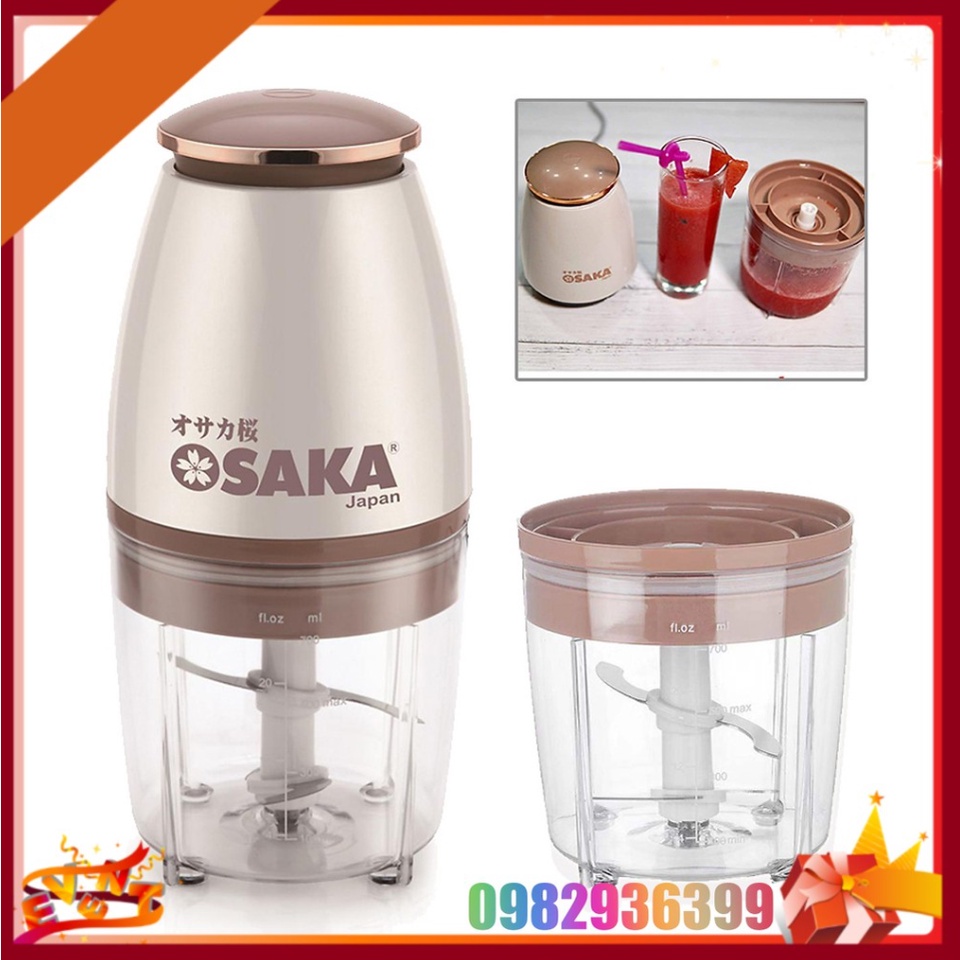 Máy say đa năng Osaka Nhật Bản nắp đồng, say sinh tố say thịt say đá hoa quả